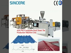 ASA PVC Composite Roof Sheet Tile Production Machine Line
