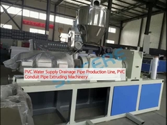 PVC Water Supply Drainage Pipe Production Line, PVC Conduit Pipe Extruding Machinery