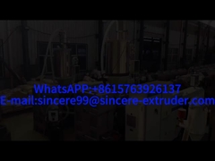 PE HDPE PP Hollow Wall Spiral Winding Pipe Extrusion Line