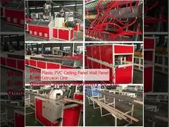 Plastic PVC Ceiling Panel Wall Panel Extrusion Line
